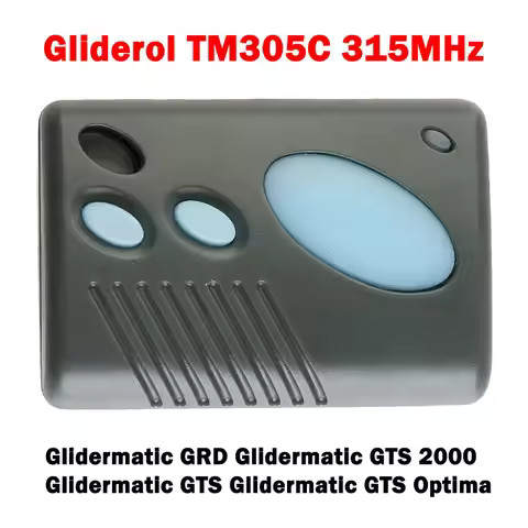 Gliderol TM-305C TM305C Gate Remote Control Garage Door Opener Controller Replace Glidermatic GRD GT
