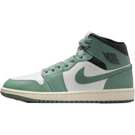 2025 Jordan Air 1 Mid Women's Sail/Emerald Anthracite BQ6472-130 5.5