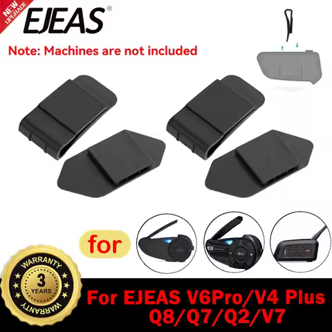 1/2 Pcs EJEAS Q7 Original ​Mounting Clip For EJEAS V4 PLUS/V6 PRO+/V7/Q8 Motorcycle Helmet Intercom 
