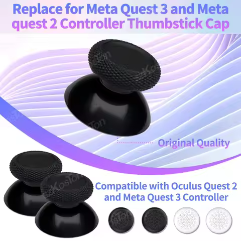 Replacement Joystick Cap for Oculus Quest 2/Quest 3 Handle Controller Thumb Rocker for Oculus Quest 