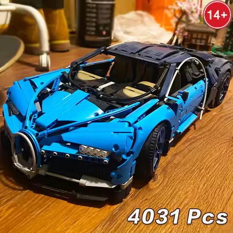 2025 NEW 4031PCS compatible with 42083 blue sports car model building blocks, car racing assembly, b