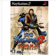 kaset ps2 basara heroes 2 kualitas bagus bisa dipakai di semua ps2