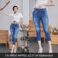 Jeans Wanita 7/9 VIRGO RIPPED-twenty olshop