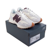 New Balance WS327KA Moonbeam White Gray Burgundy
