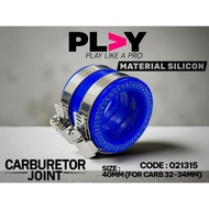 PLAY RACING CARBURETOR JOINT 35MM 40MM CARBURETOR PIPE RACING JOINT WITH CLIP