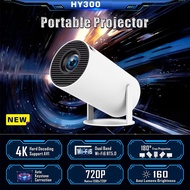 โปรเจคเตอร์X8max HY300 P30 Pro 4K iPhone Android11 projector Dual WiFi6 260 H713 BT5.0 1080P 1280*7