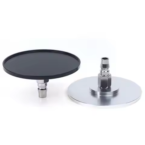 Vibrator Vac U Lock Metal Suction Cup Aluminum Alloy Telescopic Machine Linear Actuator Silver Black