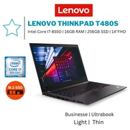 Lenovo Thinkpad T480s I7-8550U / 16GB Ram / 256GB / 512GB SSD / 14" / Window 10 Pro