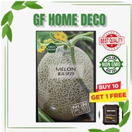 GREEN HOME ROCK MELON/NON GMO SEED /Biji Benih/Vegetable Seed/FLOWER SEEDS/SAYUR/BUNGA/BUAH