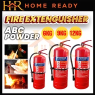 Pemadam Api Mudah Alih Serbaguna Serbuk ABC 6kg / 9kg / 12kg / Fire Extinguisher