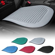 TOBIE Ice Silk Vehicle Chair Backrest Pad, 3D Massage Design Cooling Mat Ice Cooling Car Seat Cushion, Car Special Cushion Breathability Ventilation Ice Silk Car Seat Cover