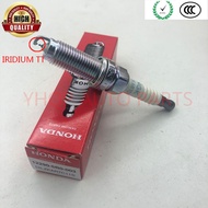 แบรนด์ใหม่เดิม (4ชิ้น) DILZKAR7C11S 12290-5R0-003 #90137อิริเดียมหัวเทียนคู่สำหรับ2015-2018ฮอนด้าแจ๊