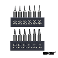 Jakemy JM-Type 6 Bits Mata Obeng Y Set Kualitas CRV H4x28MM