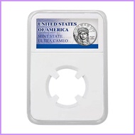 Coin Slab Holder 38.5mm Coin Slab Holder Protector Case Commemorative Dollar Protector Collectibles 