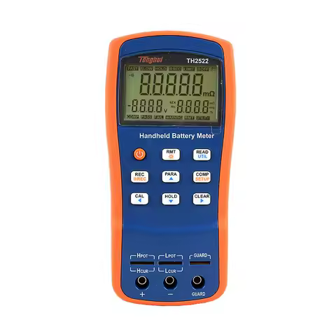 TH2522 Handheld Battery Internal Resistance Voltage Meter Tester 10u-50 Ohm 1mV-50V USB Hi-accuracy 