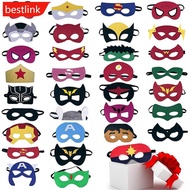 BESTLINK Halloween Superhero Masks Christmas Birthday Party Spiderman Hulk Iron Man Cosplay Mask For Kids Children F6W3
