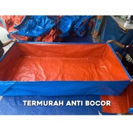 Fish pond tarpaulin size 2x1x50a3 catfish