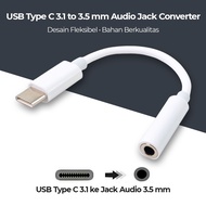 [Good] USB Type C 3.1 to 3.5mm Audio Jack Converter 10.5cm - L41