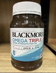 Blackmores Omega Triple 三倍強效深海魚油（150粒裝)