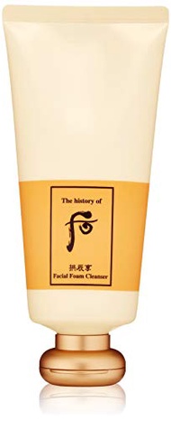 The History of Whoo Gongjinhyang Facial Foam Cleanser | Rich & Gentle Foaming Cleanser for Facial Gr