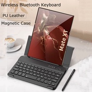 Bluetooth Wireless Keyboard Folding Holder PU Leather Case for Samsung Z TriFold Fold 7 6 5 Z Fold 4