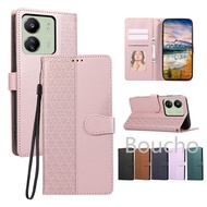 Wallet Case for Realme 15 15T 15X 14 14T 14X 13 12 12X Pro Plus 4G 5G Leather Handbag Flip Case Kick