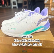 รองเท้าแบดมินตัน Li-Ning ออกใหม่ รุ่น Yun Ting AYZU017 WHITE / BLACK