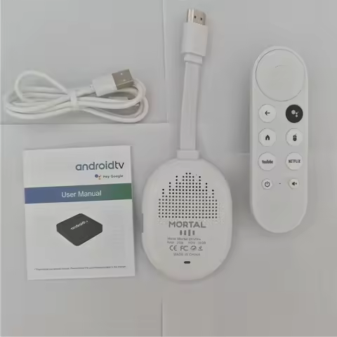 Factory Mortal Q2 Ultral Android 14 OS Mini Smart TV Stick Allwinner H313 2GB 16GB HD 4K 2.4G 5G Dua