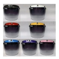 ORIGINAL BOGO VISOR 3 BUTTON COLOUR CAP 2TONE GREY DAY & NIGHT FOR MS88+SGV+MHR STENG