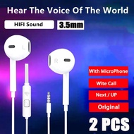 PBZZ FOR REDMI NOTE 14 4G 14 PRO 4G 14 5G 14 PRO 5G Noise Cancelling Wired Earphone 3.5mm original W