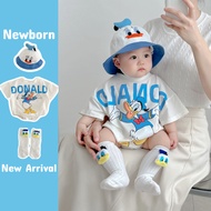 Baby Summer New Baby Clothes Boys and Girls Sleeveless romper 0-24 Months Newborn Super Cute Cartoon