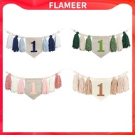 [Flameer] 1ST Birthday Decoration 1 Year Birthday Banner Photo Backdrop Photo Prop
