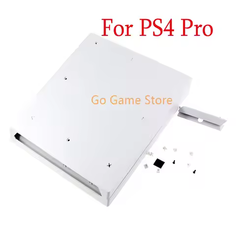 1Set For PS4 Pro White Host Housing Shell Case with Screws For For playstation 4 PS4 Pro Game Consol