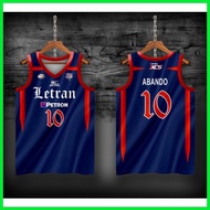 ☌ Letran Knights Basketball Jersey | Collegio de San Juan de Letran NCAA Full Sublimation Jersey