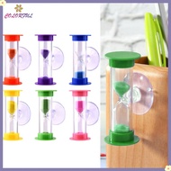 【COLORFUL】2 Min Blue Sand No Battery Shower Timer Save Water Needed Tooth Brushing Timer❀