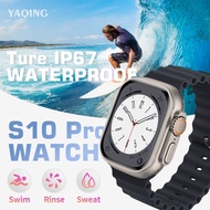 S10 Ultra Smart Watch Waterproof Ultra Series 8 Blood Glucose sports watch Bluetooth call fitness he