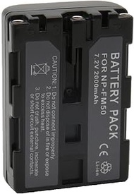 1 pack NP-FM50 Replacement Camera Battery 7.2V 2000mAh Set for SONY FM30 FM51 QM51D QM50 DSC F707 F7