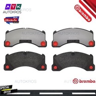 ผ้าดิสเบรคหน้า PORSCHE CAYENNE 92A 4.8 2010- 9PA 3.6-4.8 2002- PANAMERA 970 2009- VW TOUAREG 2002- P