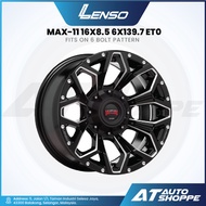 Lenso MAX-X11 - Black/Mill 16x8.5 ET0 6x139.7 (1 Piece)