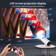 BB 2023 HY300 Android 11.0 Mini Projector LED Beamer Home Cinem