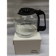 Replacement Glass Carafe ONLY for Imarflex ICM-512AS Coffee Maker (HX)