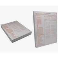 SPM OBJECTIVE ANSWER SHEET/KERTAS JAWAPAN OBJEKTIF SPM
