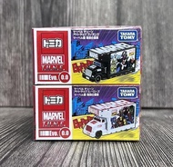 《HT》純日貨TOMICA多美漫威英雄MARVEL T.U.N.E. EVO.0.0特展宣傳車123644/123651