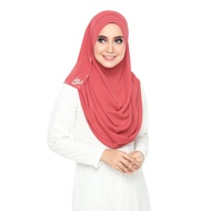 Elegant Tudung Amethyst Sumire Shawl Instant 2loop Amethyst
