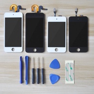 AAA +++ จอแสดงผล LCD สําหรับ iPod Touch 4 5 6 7 LCD Touch Screen Digitizer Assembly สําหรับ iPod Tou