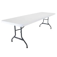 ◙▼Lifetime 8ft Fold-in-Half Commercial Table