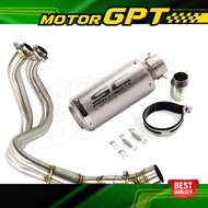 Versys650 Ninja650 Z650 Kawasaki ER6N ER6F Motorcycle Exhaust Motorcycle Exhaust Pipe 2012-2021