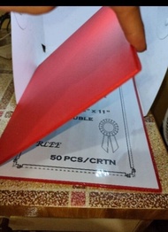 Certificate Holder Double Short / A4 / 9.5*12.5 Size  by box 50 pcs