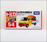 Takara Tomy Tomica 漢堡包 Toyota Town Ace Hamburger Car 合金車模型 全新 日版 拉花 dx metal action 超 toys ex build 