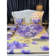 HIGH QUALITY 5D COLD DRAP WITH BEAUTIFUL FLOWERS (3 COLORS)